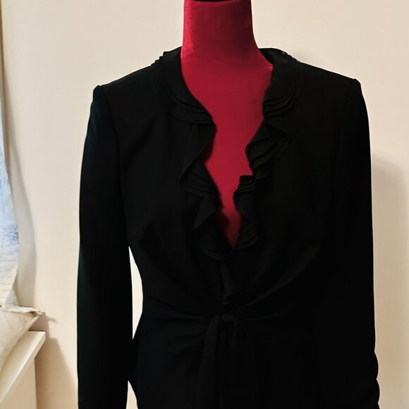 Talbots Black Dress Jacket size 10 new w/o Tag - Picture 6 of 9